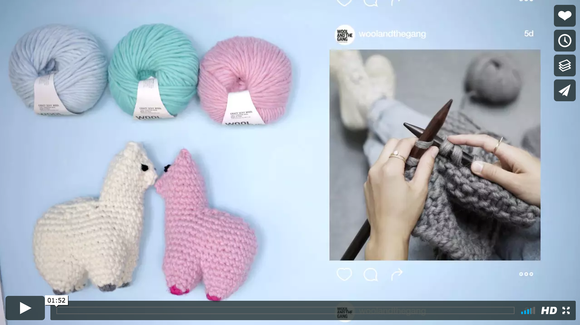 Growing a Business on Instagram: Wool and the Gang. [Click here to watch the video on Vimeo](https://vimeo.com/161945929)