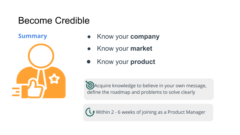 Become Credible Summary